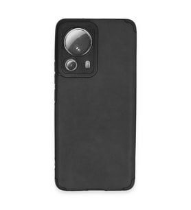 Xiaomi Mi 13 Lite Kılıf Loop Deri Silikon - Siyah