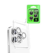 İphone 16 Raze Metal Kamera Lens - Beyaz