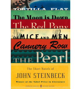 The Short Novels Of John Steinbeck: (Penguin Classics Deluxe Edition) (Krem)