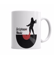 Striptease Music Müzik Kupa Bardak Porselen