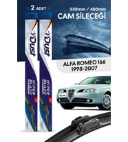 Alfa Romeo 166 Silecek Takımı 1998-2007 Uyumlu 530MM/480MM