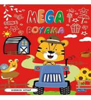 Mega Boyama Kırmızı Kitap