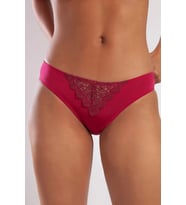 Giyim Golshan Garland Mini Slip, Kadın Güpürlü Şarap Külot
