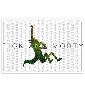 Tshirt Rick and Morty Puzzle 240 Parça Yapboz