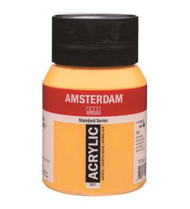 Talens Amsterdam Akrilik Boya 500 ml. 253 Gold Yellow 