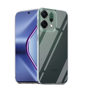 Oppo Reno 14 Kılıf Lüx Şeffaf Silikon - Şeffaf