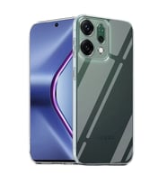 Oppo Reno 14 Kılıf Lüx Şeffaf Silikon - Şeffaf