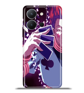 Vivo Y36 Kapak HD Renkli Dizayn Silikon Kılıf - Hisoka