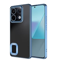 Xiaomi Redmi Note 13 Pro 5G Uyumlu Kılıf Kamera Korumalı Logo Gösteren Zore Omega Kapak