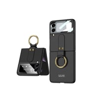 Samsung Galaxy Z Flip 3 Uyumlu Kılıf Zore Flip Ring Kıpta Kapak