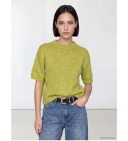 LCW Comfort Yeşil Bisiklet Yaka Kadın Triko Kazak