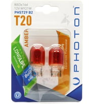 Ampul T20 Wy21W 12V Amber 2'Li Blister PHT PH5729 B2