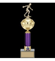 ODAK KUPA - Figürlü Kupalar - Bowling Kadın Figürlü Kupalar FG-059 B - 42 cm