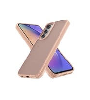 Samsung Galaxy A54 5g Kılıf Elegant Kapak - Pudra
