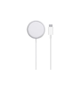 15W Manyetik Kablosuz Şarj Kablosu USB-C MagSafe Uyumlu Şarj (Beyaz)