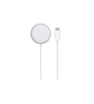 15W Manyetik Kablosuz Şarj Kablosu USB-C MagSafe Uyumlu Şarj (Beyaz)
