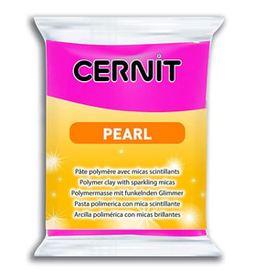 Cernit Pearl Polimer Kil 56 gr 460 Magenta 