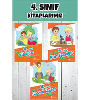 4.Sınıf Çıtır Çıtır Türkçe -Fen Bilimleri -Sosyal Bilgiler Çalışma Kitabım