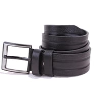 Dagoster DMK26-461DG Siyah 4.5 cm Hakiki Deri Erkek Kemer