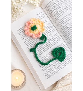 Sevimli Örgü Kitap Ayracı