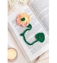 Sevimli Örgü Kitap Ayracı