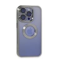 Northcity Slotlu Silikon Kılıf: iPhone 15 Pro Gümüş - Esnek, Düşme Korumalı ve Ellenmeyen Tasarım