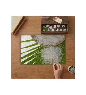 Deniz Tuzu Tasarımı 240 parça Ahşap Puzzle Ahşap Kutuda MP00510