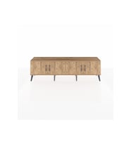 Arges TV Ünitesi 2 Raflı 4 Kapaklı 176x30x51 Çam-Çam