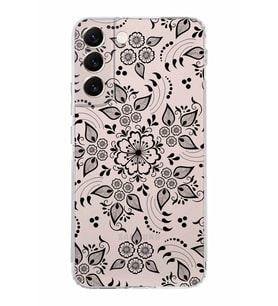 Samsung Galaxy S22 Plus  Kamera Korumalı Kapak Nostalji Desen Tasarımlı  Şeffaf Kılıf