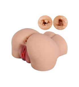 REALİSTİK ÇİFT GİRİŞLİ SUNİ VAJİNA MASTÜRBATÖR ilisski anl GİRİŞLİ