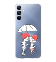 PrintiFy Samsung Galaxy A16 Uyumlu Kamera Korumalı Aşk Tasarımlı Şeffaf Silikon Kılıf