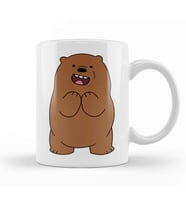 Grizzly Bear 01 Kupa Bardak Porselen