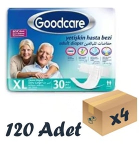 Goodcare Bel Bantlı Yetişkin Hasta Bezi Large 30'lu 4 Paket 120 Adet