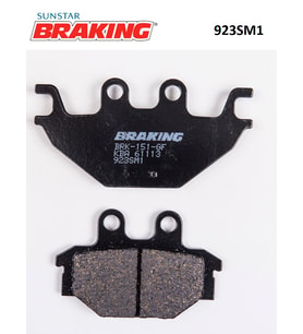 YARI METALİK FREN BALATASI / YAMAHA / YZF R125 / 125cc / ARKA  / 2008-2009-2010-