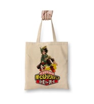 My Hero Academia Bez Çanta Uzun Saplı Alışveriş Çantası Plaj Çantası (Beyaz)