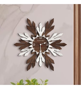 BK Gift Kişiye Özel İsimli Dekoratif 45cm Ahşap Duvar Saati-20 , Ev hediyesi , Arkadaşa Hediye , Sevgiliye Hediye