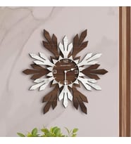 BK Gift Kişiye Özel İsimli Dekoratif 45cm Ahşap Duvar Saati-20 , Ev hediyesi , Arkadaşa Hediye , Sevgiliye Hediye