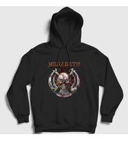 Presmono Unisex Siyah Blades Megadeth Kapüşonlu Sweatshirt 65272tt