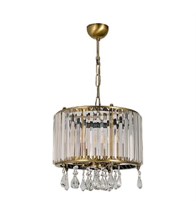 Avize Çarşısı Roni Eskitme Renkli, Kristal Taşlı, Sarkıt Avize, BS.7433-52-35