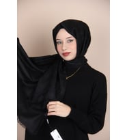 SİYAH İpekevi Blend Şal 5677