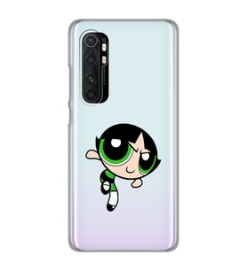 Xiaomi Mi Note 10 LITE Uyumlu Buttercup Tasarımlı Şeffaf Telefon Kılıfı