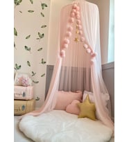 Pamuka Tül Cibinlik Basic Baby Pink