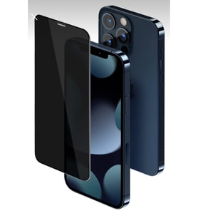 Iphone 13 Pro Max  Uyumlu Gizlilik Filitreli Görünmez Tam Kaplayan Kırılmaz Ekran Koruyucu