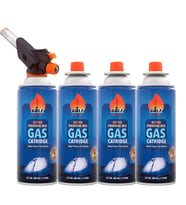 Golf 4 Adet 227 Gr Gaz Kartuşlu Pürmüz Ve Çakmaklı Başlık Set Kamp Gazı Set 4 Lü Gaz Kartuşlu Pürmüz