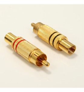 Rca Erkek Jack Kırmızı-Siyah gold