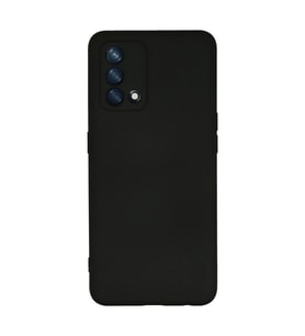 Oppo A74 4g Kılıf Nano İçi Kadife Silikon - Siyah