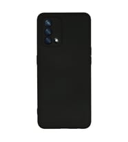 Oppo A74 4g Kılıf Nano İçi Kadife Silikon - Siyah