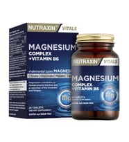 Nutraxin Magnezyum Complex 60 Tablet - 4 Farklı Magnezyum Desteği