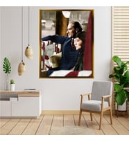 ÇERÇEVELİ ATATÜRK TABLO S138