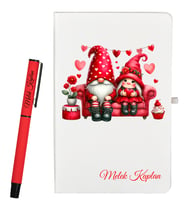 Kişiye Özel Sevgiliye Hediye Defter ve Roller Kalem Seti